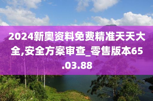 2024新奥资料免费精准天天大全,安全方案审查_零售版本65.03.88