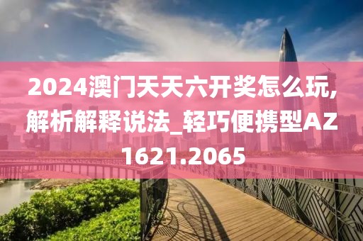 2024澳门天天六开奖怎么玩,解析解释说法_轻巧便携型AZ1621.2065