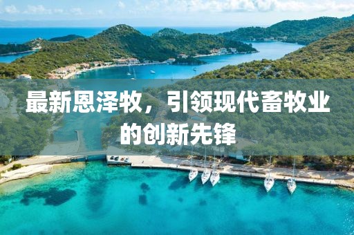 最新恩泽牧，引领现代畜牧业的创新先锋