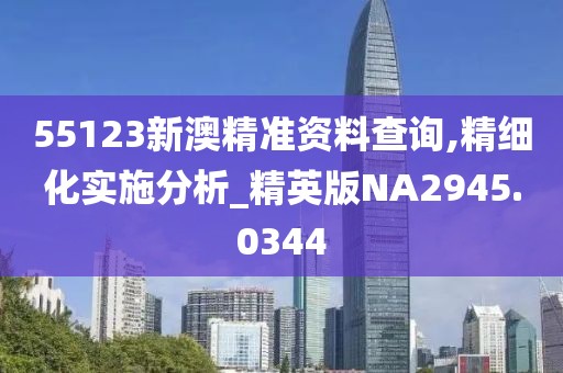 55123新澳精准资料查询,精细化实施分析_精英版NA2945.0344