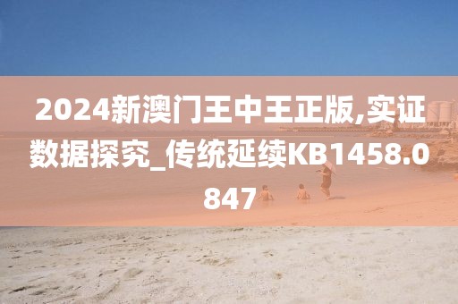 2024新澳门王中王正版,实证数据探究_传统延续KB1458.0847