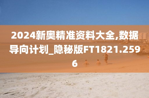 2024新奥精准资料大全,数据导向计划_隐秘版FT1821.2596