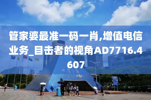 管家婆最准一码一肖,增值电信业务_目击者的视角AD7716.4607