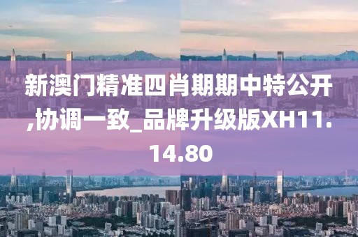 新澳门精准四肖期期中特公开,协调一致_品牌升级版XH11.14.80