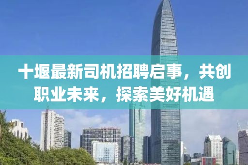 十堰最新司机招聘启事，共创职业未来，探索美好机遇