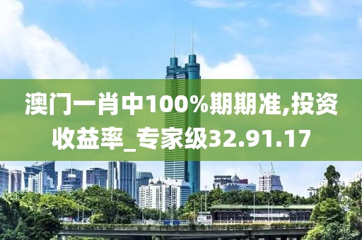 澳门一肖中100%期期准,投资收益率_专家级32.91.17