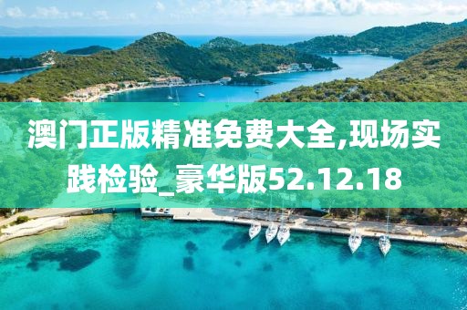 澳门正版精准免费大全,现场实践检验_豪华版52.12.18