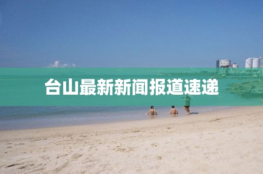 台山最新新闻报道速递